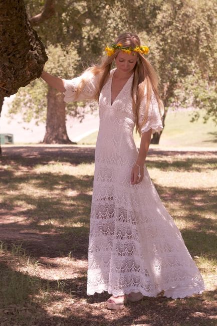 Vestidos de novia bohemios