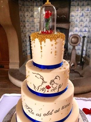 El pastel de boda