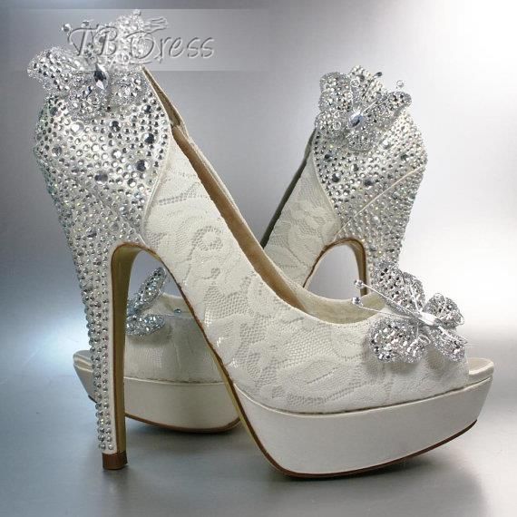 Zapatos elegantes para novias