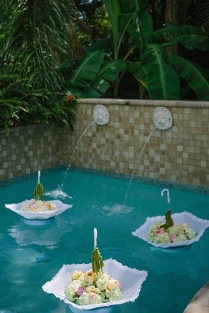 Ideas para ponerle encanto a una piscina