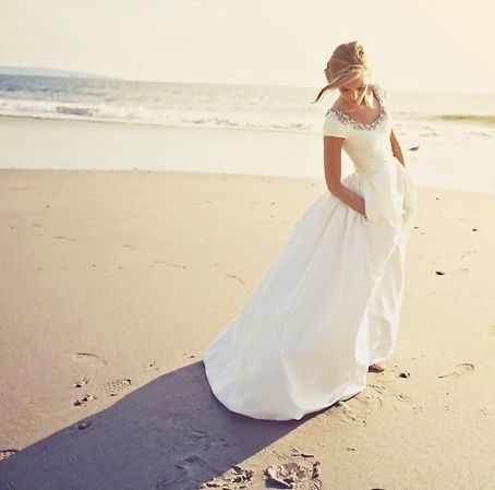 Vestidos de novia para matrimonio en la playa 1