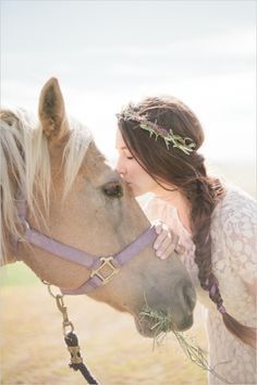 La ternura de los caballos en el matrimonio