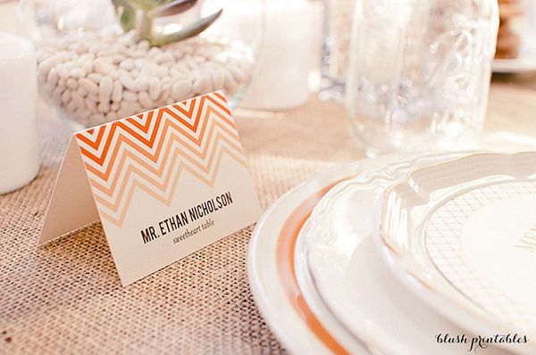 10 ideas para anunciar la mesa a los invitados