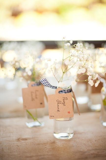 10 ideas para anunciar la mesa a los invitados