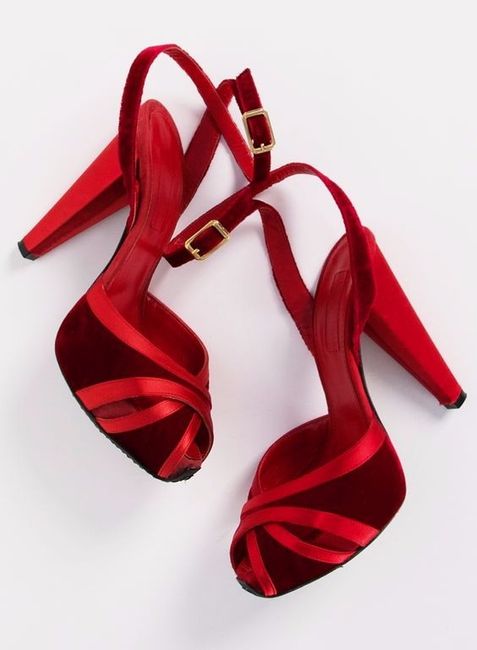 Zapatos rojos para novias, te animas? 3