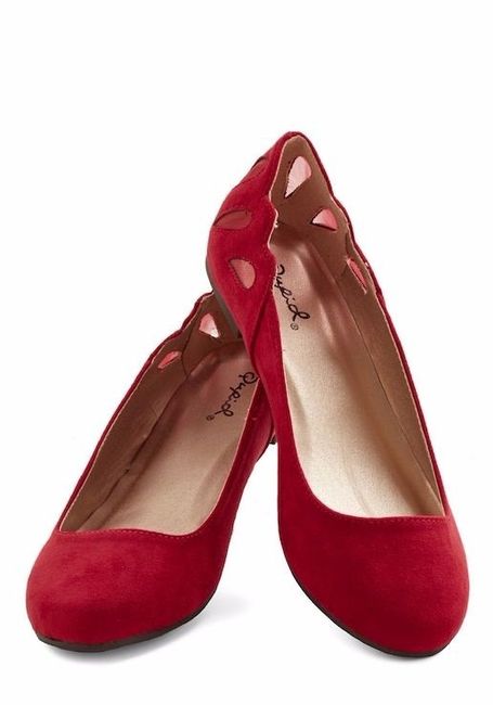 Zapatos rojos para novias, te animas? 7