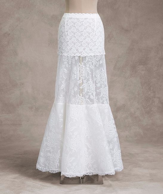 ¿Cómo será el falso de tu vestido de novia? 3