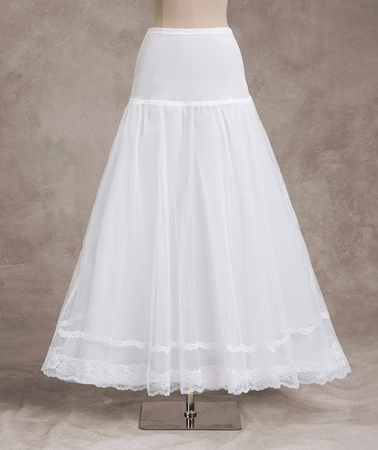 ¿Cómo será el falso de tu vestido de novia? 4