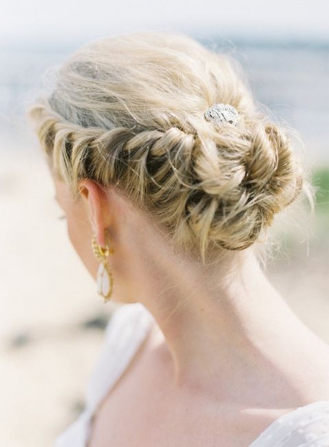 15 peinados con trenzas para novia