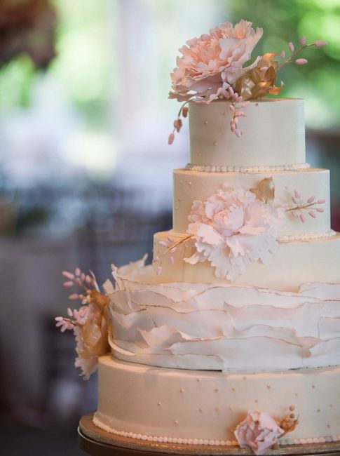El pastel de matrimonio