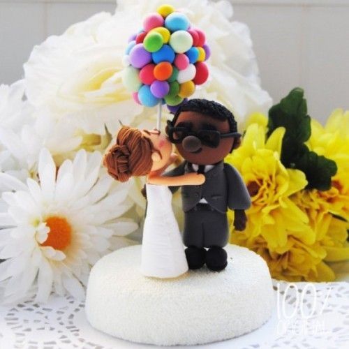 ¡Figuritas para el pastel de matrimonio! 3