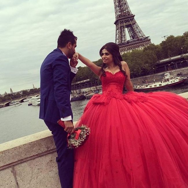 Color Rojo para tu boda Parte 2 el vestido 4