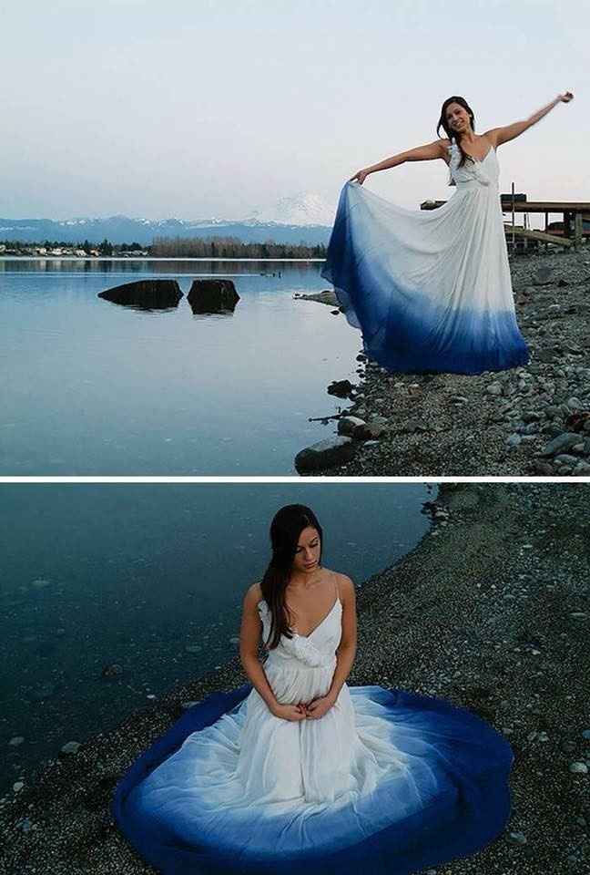 Como este vestido, un tono mas fuerte pero super sencillo para una excelente boda civil