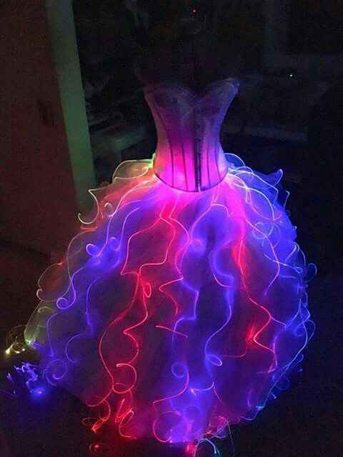 Boda de colores neon
