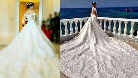  Top 10 de vestidos de novia con la cola mas larga - 3