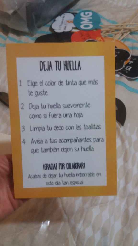 Instrucciones árbol de huellas