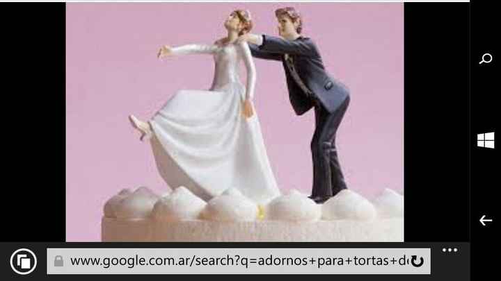 Wedding toppers - figuras para torta de boda - 1