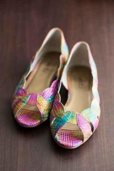 Zapatos de colores