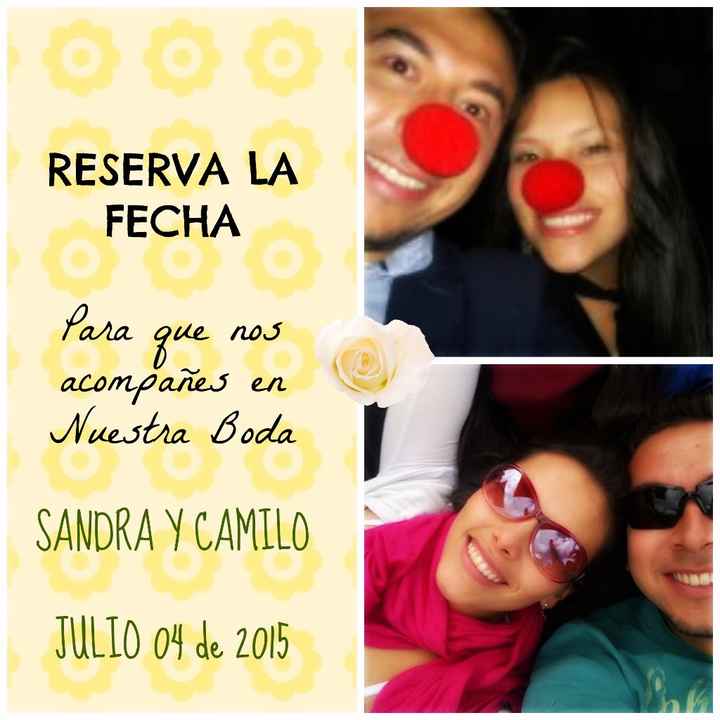 Nuestro Save the date