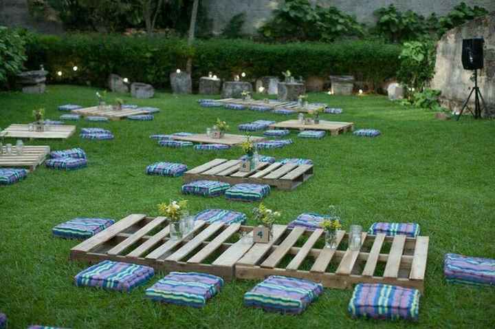 boda picnic - ideas decoracion y pasabocas - 4