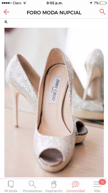 5 zapatos de novia plateados... ¿Te gustan? - 1