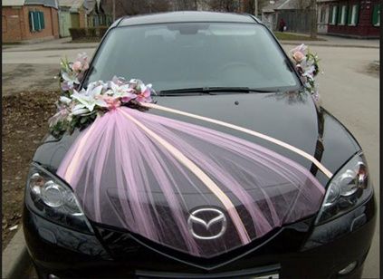 Ideas para decorar el auto de novia 3