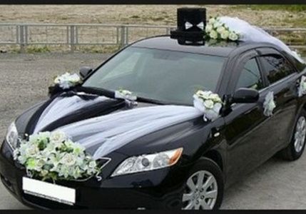 Ideas para decorar el auto de novia 4