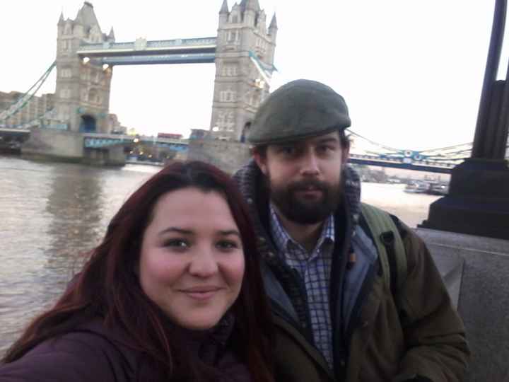 juntos en el Tower Bridge London!