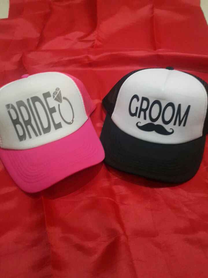 Gorras para las fotos de preboda - 1