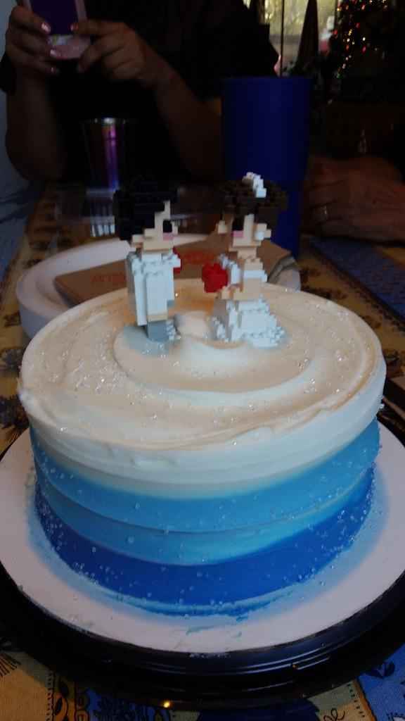 nuestro pastel de bodas