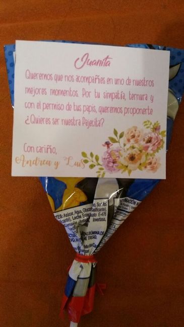 Cómo Pedir los pajesitos y damitas para la boda? 1