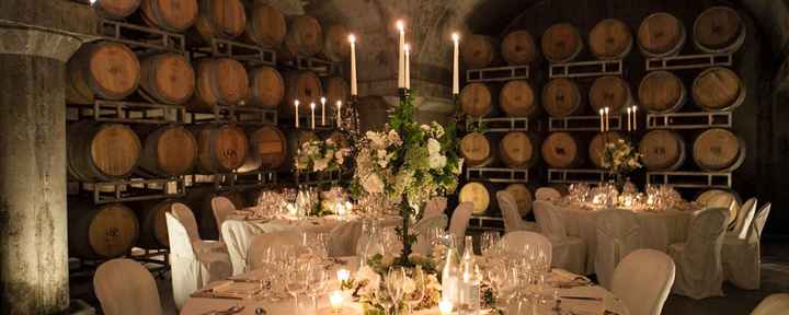 el banquete en las bodegas de Vino 