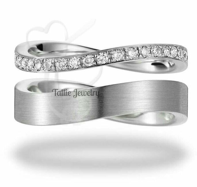 Anillos de matrimonio unicos 12 + 1