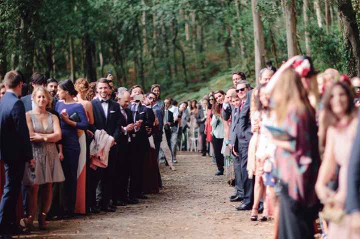 Camino hacia el altar