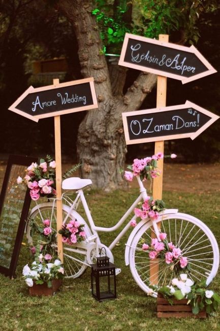 Ideas para decorar tu boda con bicicletas 1