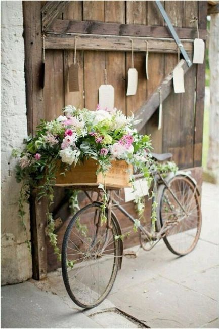 Ideas para decorar tu boda con bicicletas 3