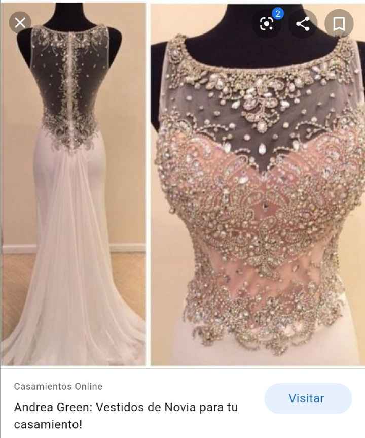 El vestido de novia con tu nombre 🌈 - 1