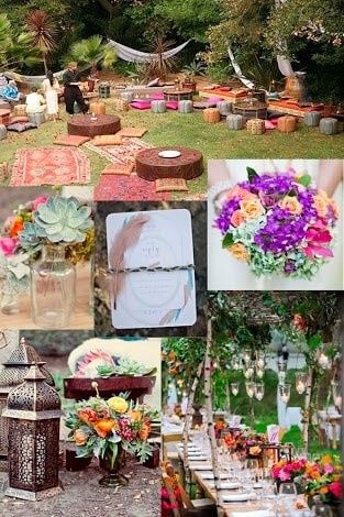 Matrimonio tipo brunch, vintage o boho chic 9