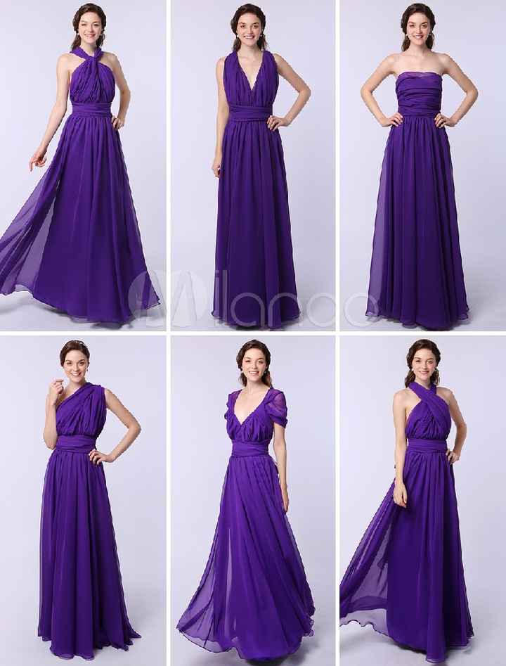 Vestidos para las damas de honor - 4