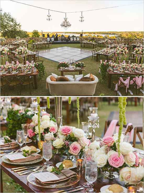 Decoración altar boda al aire libre. - 13