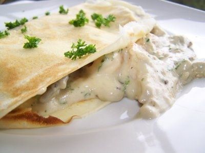 Crepes de pollo