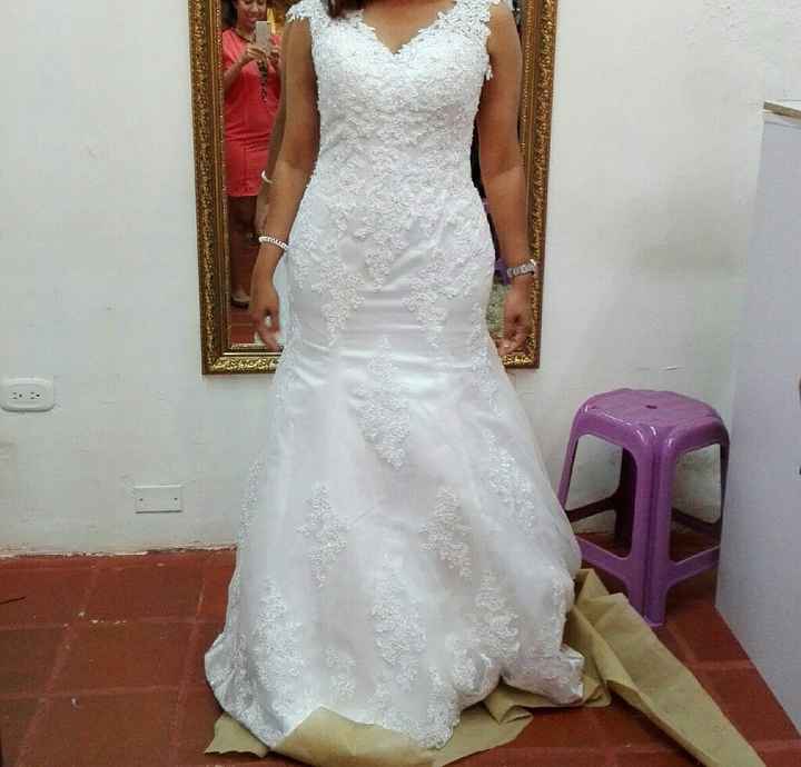 Y llegó mi vestido de novia! - 4