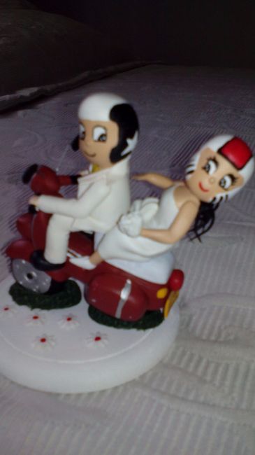 Decoración torta de boda