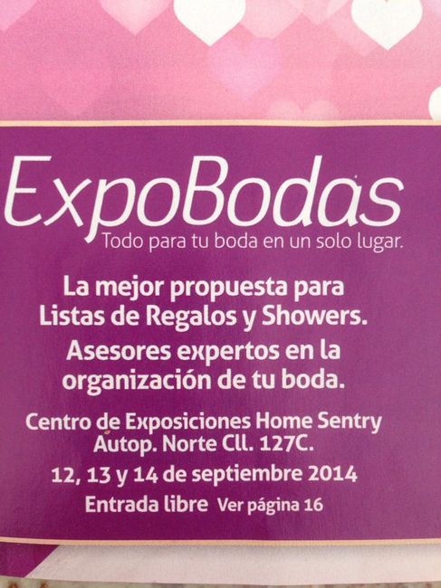 ExpoBodas en Bogotá  - 1
