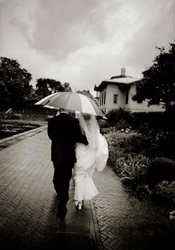 Casarse un día de lluvia, ¿trae suerte?