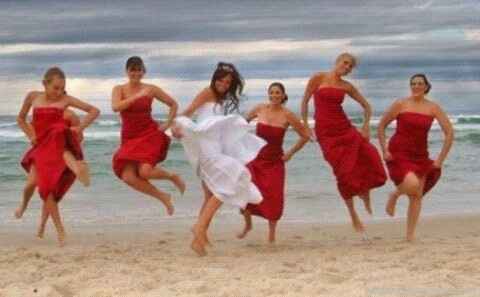 Inspiración: vestidos damas de honor de bodas en la playa... - 4