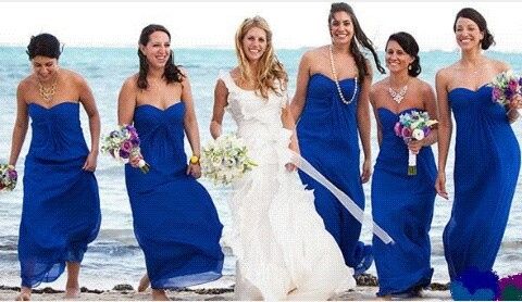 Inspiración: vestidos damas de honor de bodas en la playa... - 7