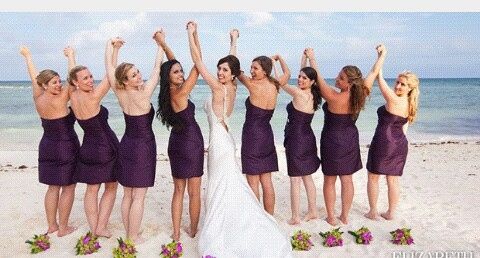Inspiración: vestidos damas de honor de bodas en la playa... - 10