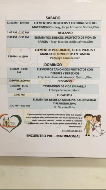 Curso pre-matrimonial Bogota 2020 2