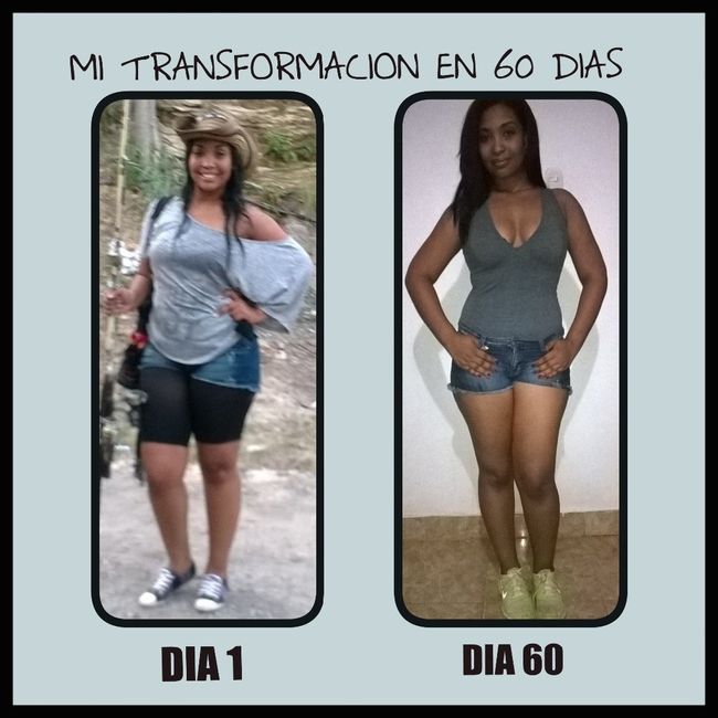 mi transformación en 60 dias